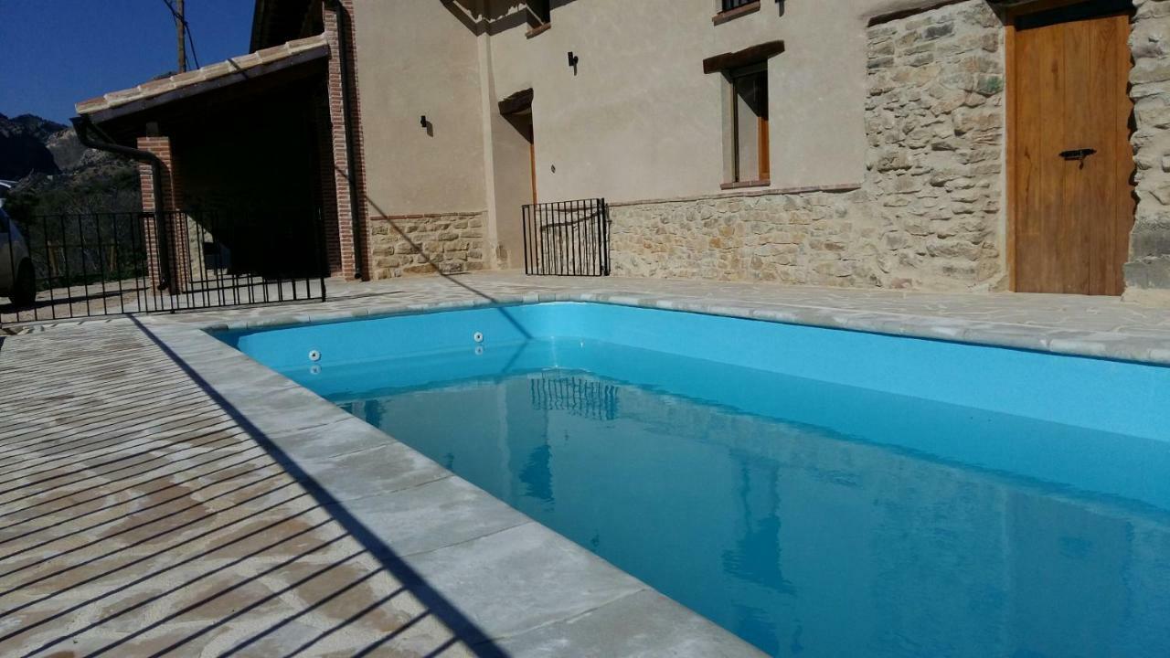 Masia El Mirador Del Tiempo Castellote Esterno foto